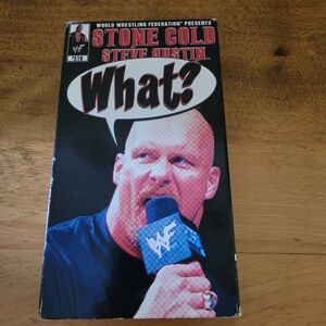 WWF Stone Cold Steve Austin: What? (VHS, 2002) Wrestling WWE